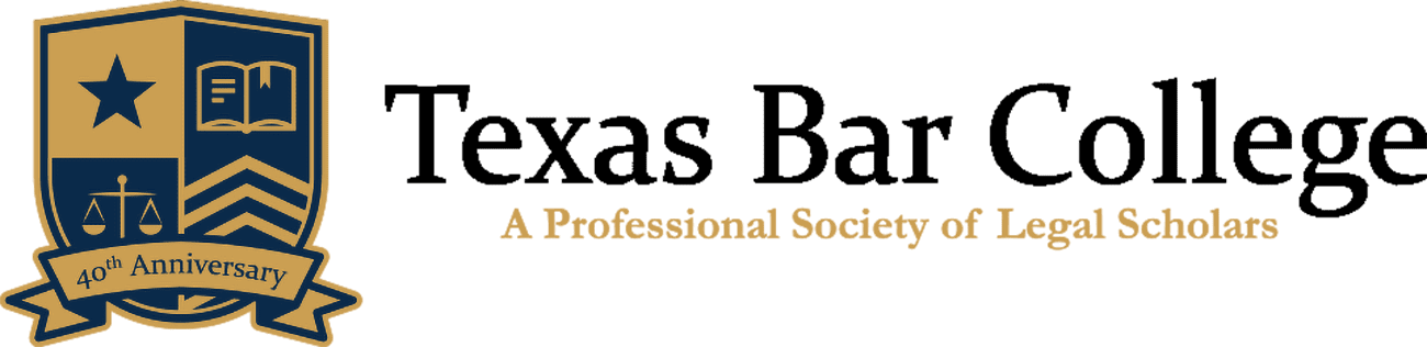 Texas Bar College Logo